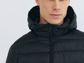 Утеплённая лёгкая куртка, Синий