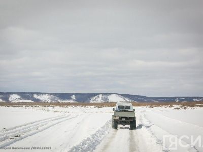 Открыта ледовая переправа Покровск - Кердем в Хангаласском районе