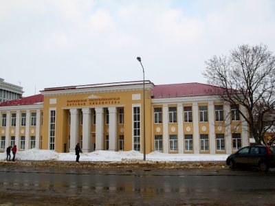 Здание республиканской детской библиотеки