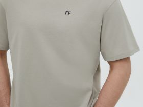 Футболка из хлопка с принтом