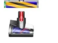 Пылесос Dyson V12 Detect Slim Absolute (SV46) (Yellow/Nickel)