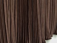 Трикотажное платье с ремнём, Коричневый