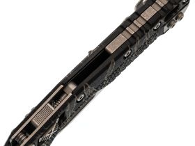 Складной нож Microtech MSI, сталь М390, рукоять полимер, темный камуфляж