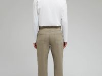 Брюки прямого кроя из хлопка