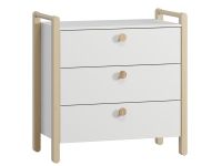Комод Руффи 88x90 Белый