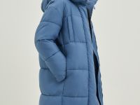 Пальто с воротником-стойкой