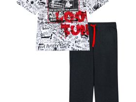 Комплект трикотажный для мужчин: фуфайка (футболка), брюки