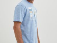 Футболка прямого силуэта с принтом