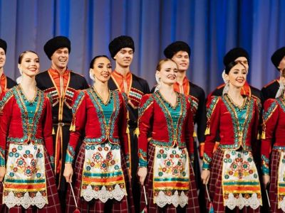 Концерт к 80-летию со дня рождения Н.В.Кубаря. ГКАТиП Кубанская казачья вольница им.Н.В.Кубаря