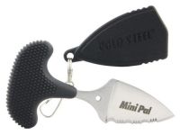 Тычковый нож с фиксированным клинком Cold Steel Mini Pal, сталь AUS-8A, рукоять Kray-Ex, черный