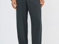 Брюки со складками O'STIN x Яндекс Книги, Серый