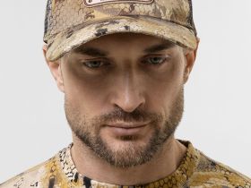 Бейсболка Remington Mesh Yellow Waterfowl Honeycombs — лёгкая и дышащая для охоты и рыбалки