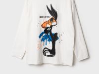 Фуфайка трикотажная для мальчиков (футболка с длинными рукавами)