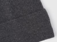 Шапка с отворотом, Серый