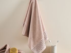 Полотенце махровое Punto, розовое