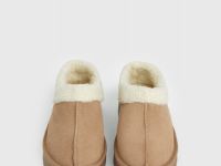 Угги с мехом, Бежевый