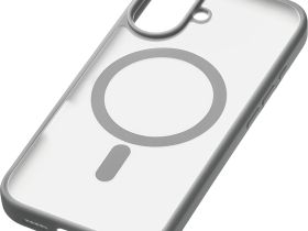 Клип-кейс uBear Cloud Mag для Apple iPhone 16 Серый