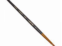 Кисть синтетика под колонок №2 круглая Roubloff "1S15" короткая ручка