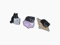 Значки с котиками 3 шт. Глория Джинс