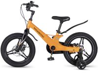 Детский велосипед Maxiscoo Space Deluxe 16, год 2026, цвет Желтый