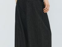 Джинсы Barrel fit, Черный