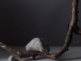 Пластилин скульптурный Малевичъ 500 г, серый, твердый