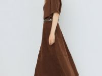 Футболка из искусственной замши, Оранжевый