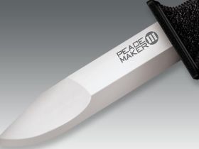 Нож с фиксированным клинком Cold Steel Peace Maker III, сталь 4116, рукоять Kray-Ex, черный