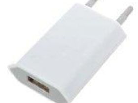Сетевое зарядное устройство Apple iPhone 1А USB Power Adapter (белый) (MD813ZM/A)