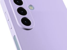 Клип-кейс Krutoff Silicone для Samsung Galaxy A17 Фиолетовый
