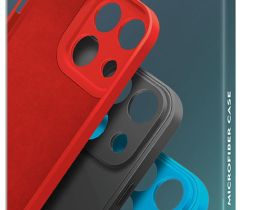 Клип-кейс BoraSCO Microfiber Case Lite для Samsung Galaxy A57 Чёрный