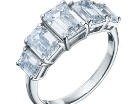 Кольцо из белого золота э4712кц11220883