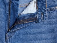 Джинсы Mom fit с высокой посадкой, Синий