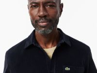 Мужская хлопковая велюровая рубашка Lacoste Regular Fit