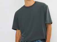 Футболка из хлопка, Серый