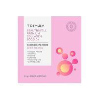 БАД с морским коллагеном для упругости кожи Trimay BeautriWell Premium Collagen 1000 Da - 30 шт