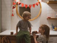 Гирлянда-растяжка бумажная Paper Monstr "Флажки"