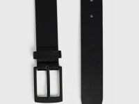 Ремень с чёрной пряжкой, Черный