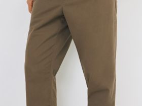 Брюки из хлопка, Коричневый