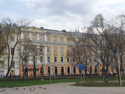 Доходный дом купцов Еремеевых с номерами и гостиницей, в основе флигель усадьбы В.П.Разумовской