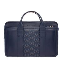 Деловая сумка Marion Dark Blue Rhombus