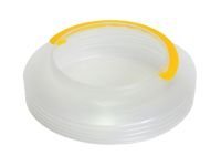 Кистемойка-ведерко с ручкой, пластиковое, складное, d-10 см, h-9,5 см