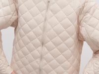 Куртка утепленная с округлым воротником