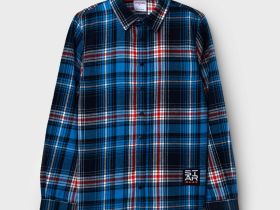 Сорочка текстильная для мальчиков (regular fit)