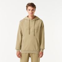 Мужское худи Lacoste свободного кроя с капюшоном