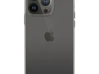 Чехол-накладка Kzdoo Guardian Case для iPhone 15 Pro Max силиконовый (прозрачно-черный)