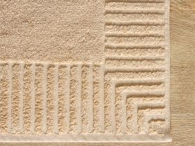 Полотенце махровое Nervato для ног, бежевое