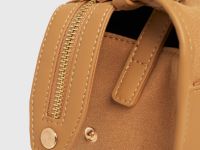 Сумка из искусственной замши, Бежевый