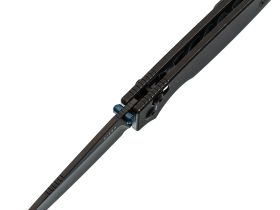 Складной нож Kizer Original 2 Tanto, сталь S45VN, рукоять титан, черный