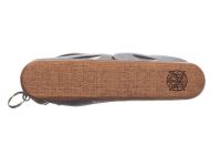 Нож перочинный Stinger 90 мм, 13 функций, коричневый, в блистере